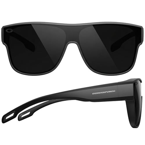 Cover-Ups Black Fit Over Sunglasses - Wrap Around Sunglasses - People Who Wear Prescription Glasses in the Sun - color: Gloss / Black