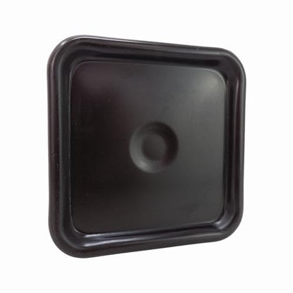 SoftTouch 2-1/2" Square Reusable Carpet Bottom Furniture Caster Cups for Office Chairs, Desks, and Carts, Furniture Wheel Caster Cups for Carpet and Hardwood Surfaces, 12-Pack, Brown/Gray - size: 1-3/4 Inch, 12 Pack, style: Square