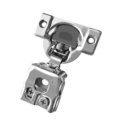 Berta 2-Pack, 1 inch Overlay Soft Closing Face Frame Cabinet Hinges, 105 Degree 6-Ways 3-Cam Adjustment Concealed Kitchen Cabinet Door Hinges with Screws (1 inch, 2 Pieces) - size: 1 In. Overlay | 2 Pieces