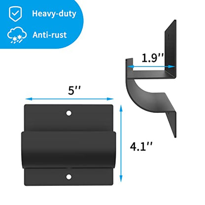 Ladder Hooks for Garage Wall,Ladder Hanger Garage Organization- Wall Mount Wheelbarrow Hanger, Patio Furniture, Chair & Ladder - Ladder Holder Wall Mount (1 Pack) - size: 1 Pack