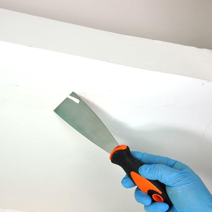Putty Knife Set, 5 Pcs Paint Scraper (1" 1.5" 2" 3" 4"), Multi-use Scraper Tool, Spackle Knife for Drywall Repair, Wallpaper Removal, Paint Application, Applying Putty, Plaster - color: 5 Pack, Multi-size