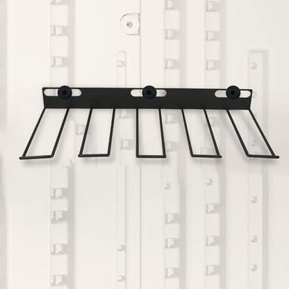 Resin Storage Shed Shelves Accessory,Wall Mount Tool Storage Rack with EZ Bolt Assembly for Suncast Select Outdoor Shed Models Wall Mount Tool Organizer for Hanging Lawn and Garden Tools