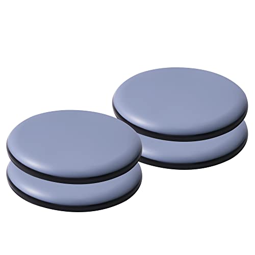 Furniture Sliders for Carpet & Hardwood Floors - Self-Stick Teflon Glides - Blue - 4 Pack - Round Shape - Polytetrafluoroethylene (PTFE) Material - size: round65mm