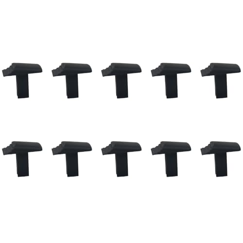 10 PCS Telescopic Ladder Switch Button Plastic Universal Lift Telescopic Ladder Lock Black Ladder Switch Replacement Accessories for Most Telescopic Ladder