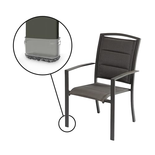 Slipstick GorillaOutdoor Berber Furniture Feet Pads with Clear Sleeve Sock (16 Pack) Weatherproof Outdoor Furniture Sliders for Medium Rectangular Legs - size: Rectangular Medium x 16