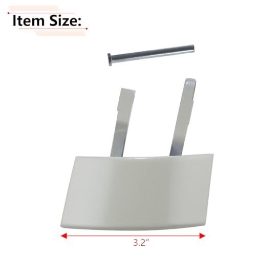 RLB-HILON Metal Right Door Handle Repair Kits Compatible with Honda CRZ CR-Z 2011 2012 2013 2014 2015 Year, White Color