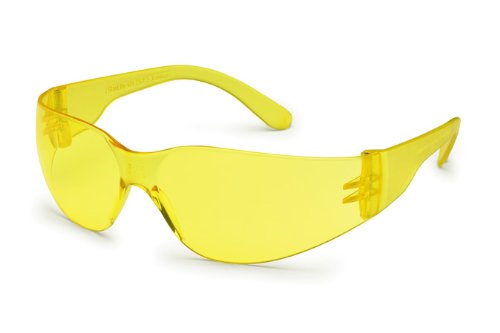 Gateway Safety 4675 UL-Certified StarLite Safety Glasses, Amber Lens, Amber Temple (Pack of 10) - color: Amber Lens/Amber Temple, size: 10-Pack