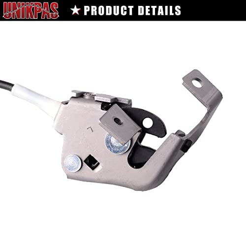 Door Upper Latch with Cable compatible for Ford F150 1997-2003 F250 1997-1999 Extended cab rear left door replacement latch 6L3Z18264A27A - size: F150 97-03 Rear left Upper