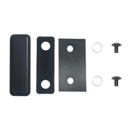 1 Pack 710001 Hinge Outer Plate Repair Kit Compatible with After 1973 Snugtop Camper Shell, Nut Plates Hinge bushings Replace,Truck Cap Glass Rear Doors Accessories