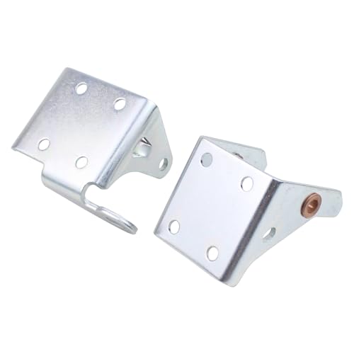 Front Upper Lower Driver Side Door Hinge with Screws and Spring Kit for Chevrolet Blazer 1995-05, S10 1994-04, GMC Jimmy 1995-01, Olds Bravada 1996-01