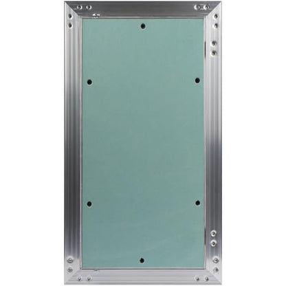 8" x 16" Waterproof Drywall Access Panel, Tileable and Paintable Ceiling and Wall Access Panel for Drywall, Wire Cover for Wall Covering Panels, Push to Open, Flush-Mount Wall Hole Cover - size: 8" X 16"