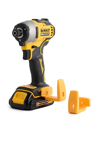 Caddy MEGA Hook - Wide Hooks for Impact Drill | Hang on 2x4, Tool Belt & Ladder - 2-Pack - style: Fits Dewalt