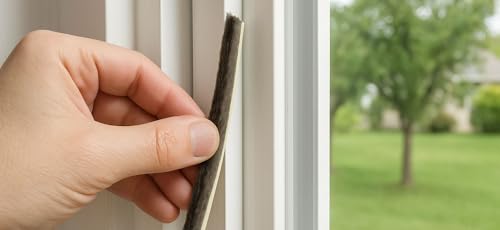 WRS .350" Pile Height x .187" Backing Fin Seal Weatherstripping for Windows & Sliding Doors – Grey Window Channel Weather Stripping Replacement, Low Friction Seal (24 ft Roll) - color: 24 Ft Roll - Grey Fin Pile (.187" x .350")