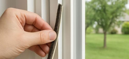 WRS .350" Pile Height x .187" Backing Fin Seal Weatherstripping for Windows & Sliding Doors – Grey Window Channel Weather Stripping Replacement, Low Friction Seal (24 ft Roll) - color: 24 Ft Roll - Grey Fin Pile (.187" x .350")