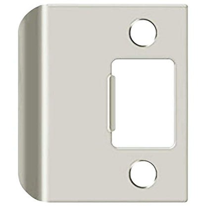 "Nuk3y SP2 Extended Lip Strike Plate (2"" x 2-1/4"", Satin Nickel)" - color: Satin Nickel, size: "2"" x 2-1/4"""