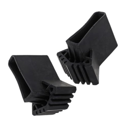 Mipcase 2Pcs Non Slip Ladder Feet Pads Durable Cushion Covers for Extension Step Ladders Wear Resistant Foot Mats for Enhanced Stability and Floor Protection