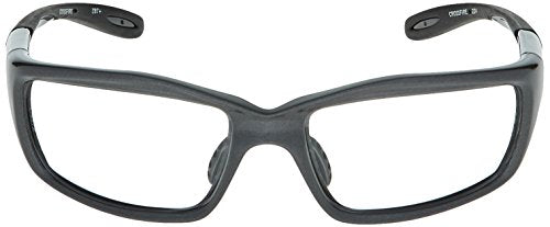Crossfire 224 Safety Glasses - color: Clear Lens/Gray Pearl Frame, size: One Size