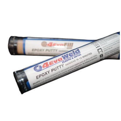 4EvaWeld, 90017, UltraMax Epoxy Putty for Metal and Plastic – 7" Black Repair Stick, 4 oz. Industrial Adhesive Filler