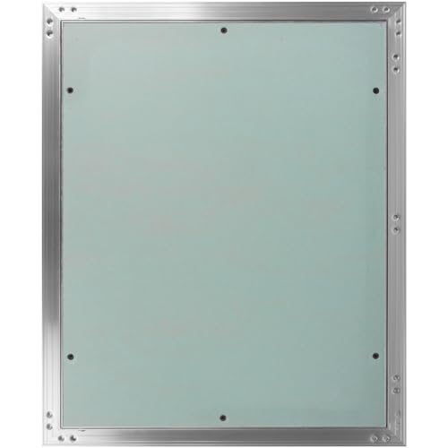 16" x 20" Waterproof Drywall Access Panel, Tileable and Paintable Ceiling and Wall Access Panel for Drywall, Wire Cover for Wall Covering Panels, Push to Open, Flush-Mount Wall Hole Cover - size: 16" X 20"