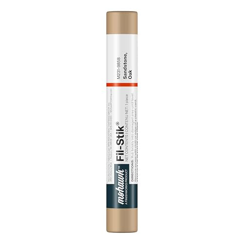 Mohawk Fil-Stik, Wax Putty Stick for Wood Repair, Sandstone, Oak, M231-9858, 1 Count