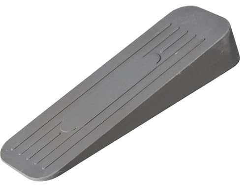 Merriway® BH02509 Door Stop, Heavy Duty Non-Slip Rubber, Grey