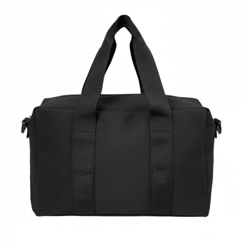 Canvas Wide Mouth Tool Bag, Large Capacity Tool Bags for Men, Portable Home Tool Organizer for Storage Handbag for Screwdrivers, Wrench, Plier, Nails, Pliers Repair Hand Tools (Black, 14 Inch) - color: Black, size: 14 Inch