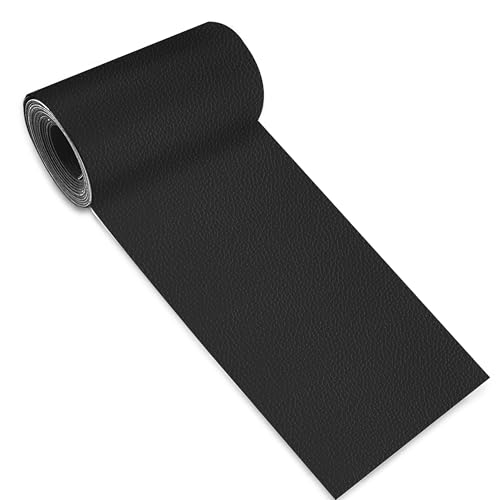 Leather Repair Tape,3.9 x 63 Inches Self Adhesive Leather Repair Patch,Vinyl Repair Kit for Furniture,Couches,Car Seats,Sofas,Office Chairs,Black - color: Black, size: 3.9*63inch