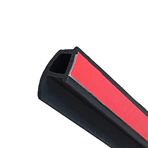 ESUPPORT 157" 4M P Shape Car Door Window Trim Edge Moulding Rubber Weatherstrip Seal Strip Auto Vehicle