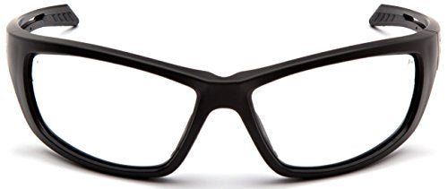 Venture Gear Howitzer Safety Glasses - color: Clear Ant-fog Lens/ Black Frame