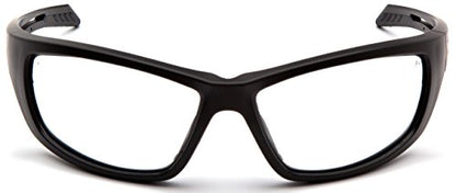 Venture Gear Howitzer Safety Glasses - color: Clear Ant-fog Lens/ Black Frame