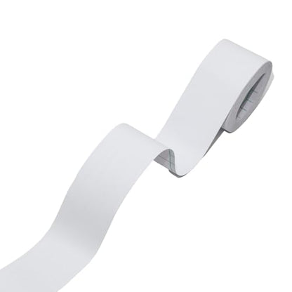 Lilaly 2 inches x 32 feet Wood Grain Repair Tape,Imitation Wood Grain Tape,Widely Used for Tables, Doors, Floor and DIY(White) - color: White