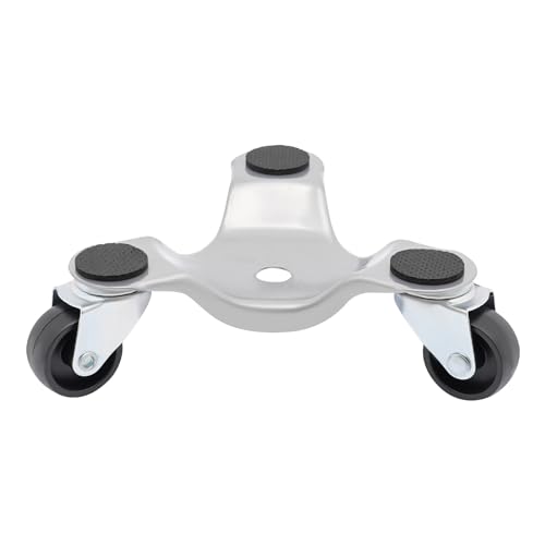 12PCs Furniture Moving Dolly Set, 3 Wheel 360° Rotatable Iron Tri Dolly Furniture Mover Pro Set Flexible Mobility Furniture Lifter Mover Tool Set Triangle Swivel Caster, Maximum Load: 300kg/661lbs