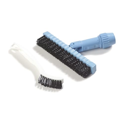SPARTA Flo-Pac Grout Brush Crevice Brush, Detail Brush, Nylon, 8 Inches, White