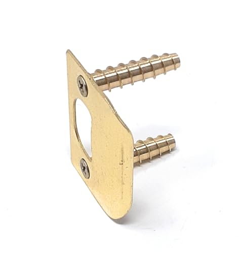 4 Pack #9 x 1 1/2" Stripped Screw Hole Repair Kit - Permanent Stripped Screw Hole Repair for Door Hinges, Strike Plates, Deadbolts, Gate Hinges, Latches, and Home Repair Projects - Easy Quick Install
