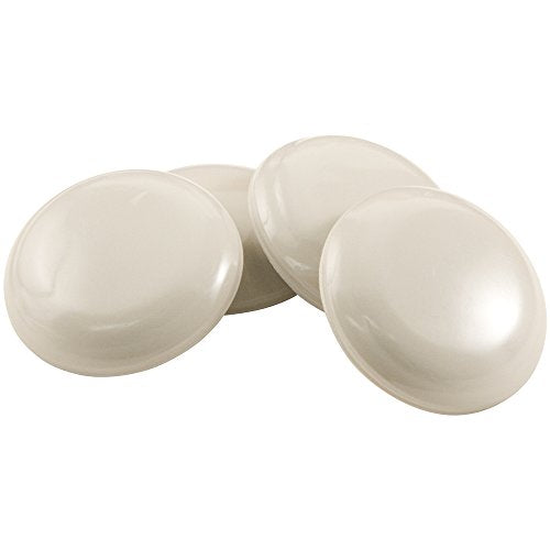 Super Sliders 1-11/16 Inch Round Self-Stick Furniture Sliders to Move Items Easily Across Carpet, Beige, 4 Pieces (4602395N) - color: Beige, size: 1-11/16", 4 Pack
