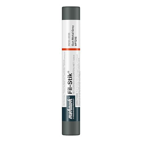 Mohawk Fil-Stik, Wax Putty Stick for Wood Repair, Gun Metal Grey, M230-0035, 1 Count