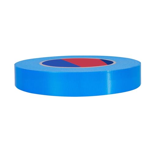 Blue Heavy Duty Duct Tape, 1 Inch x 55 Yards, Industrial Grade Waterproof & UV Resistant, Strong Adhesive for Indoor Outdoor Repairs, Crafts, Home Improvement, Moving Packing and DIY Projects - color: Blue, size: 1 Inch x 55 Yards