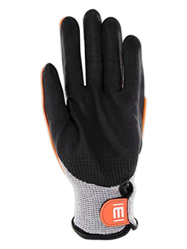 MAGID T-REX Flex Series ANSI A4 Foam Nitrile Coated Impact Gloves, 6 Pairs, Size 8/Medium (TRX443) - size: 8/M, style: 6 Pairs