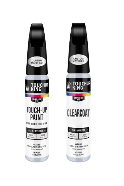 Paint Pen Kit For Great Wall Silver Metallic J7 Car Scratch Repair Paint with Basecoat & Clearcoat – Auto Touch Up Brush Set