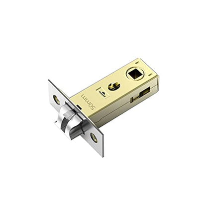 Qrity 1 PCS Tubular Latch 50mm Tubular Door Latch, Tubular Mortice Latch for Lever Door Handles Internal Door Handles - size: 50mm