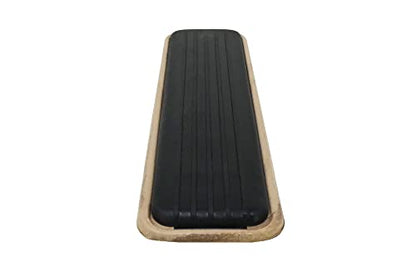 Shepherd Hardware 9333 Designer Door Wedge, Woodgrain, Non-Skid Rubber Base Grip