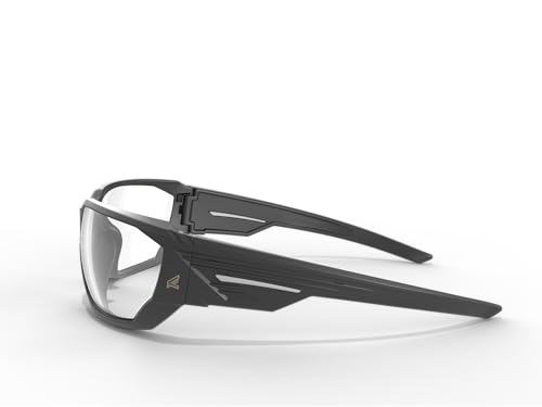 Edge TXD416 Dawson Polarized Wrap-Around Safety Glasses - color: Black, style: Casual