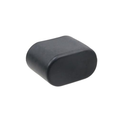 Geesatis 8 Pack Black Oval Chair Leg Caps,1.6 x 0.7 Inch PVC Furniture Pads,Non-Slip Floor Protectors for Tables,Chairs,Furniture - Scratch Proof Floor Guards - size: 1.6 X 0.7 Inch - Black