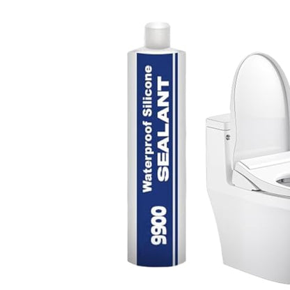 9900 Waterproof Silicone Instant Bond Flexible Sea Temperature Resistance UV-Resistant Adhesive for Roof RV Bathroom Concrete Construction Driveway Marine Window Industry Tile Floor - color: Clear