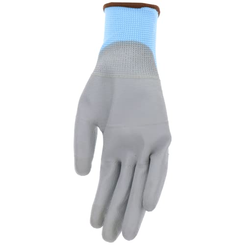 MUD Smart, Polyurethane Coating, Abrasion Resistance, Breathable, Touchscreen Compatible, Bluebery, Large (028B/L)