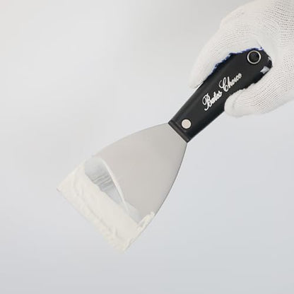 Bates 3 Inch Flexible Metal Putty Knife - Drywall Spackle Knife, Paint Scraper, Wall Scraper - color: Black, size: 3 Inch