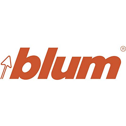 Blum 33B355AF22 Compact Face Fix Hinge 107° with Spring and Mounting Plate