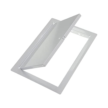 Vent Systems Access Panel for Drywall 8 x 12 Inch - Wall Hole Cover Plate - Metal Access Door with Handle - Plumbing Access Panel for Drywall - Service Shaft Crawl Space Door - Wall Access Panel - size: 8'' X 12''
