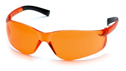 Pyramex Ztek Safety Glasses ANSI Z87+ - color: Orange Frame/Orange Lens, size: One Size (Single)