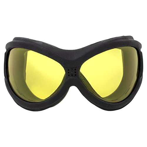 Global Vision Eyewear Big Ben Motorcycle Goggles Fit Over Most Glasses - color: Yellow
